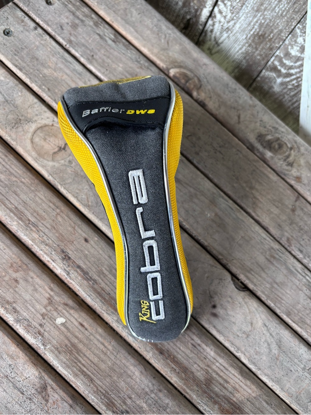 King Cobra Baffles DWS Golf Head Cover Black Yellow